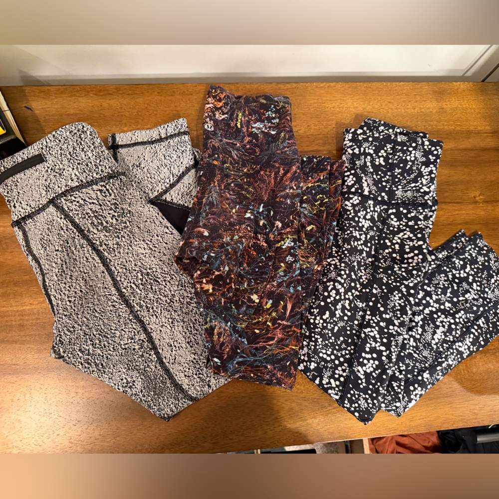 Lululemon legging Set size 2 capri